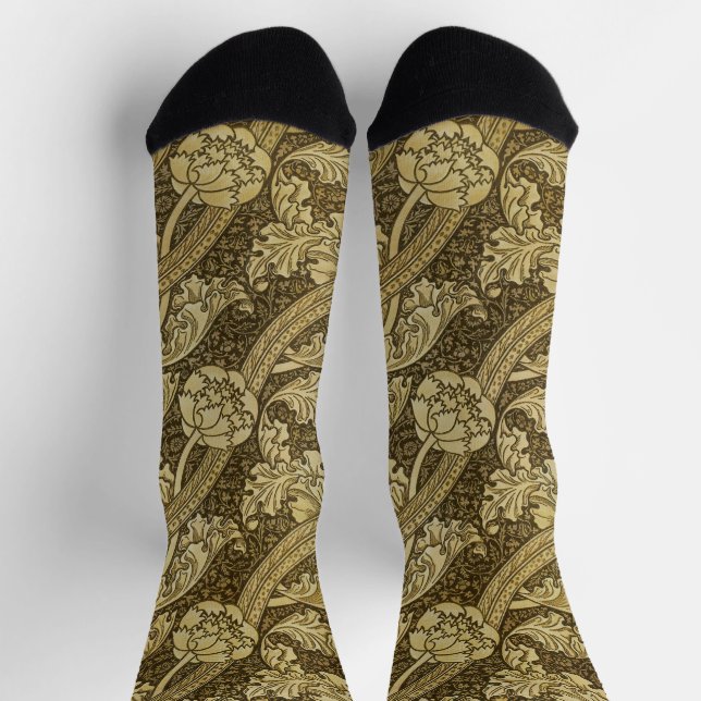 John Henry Dearle - Vintag Florence Pattern Socken (Oben)