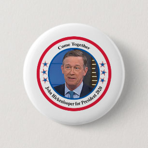 John Hickenlooper Button
