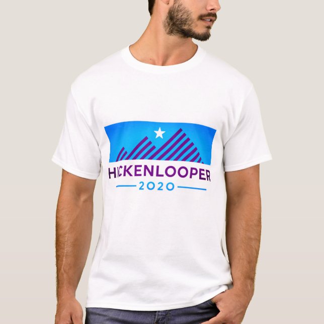 John Hickenlooper für Präsidenten T-Shirt (Vorderseite)