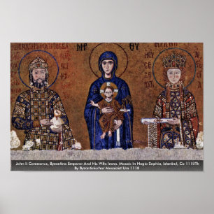 John Ii Comnenus, byzantinischer Kaiser und seine Poster