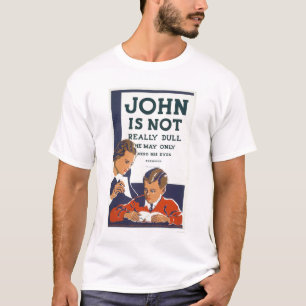 John ist nicht stumpfes WPA 1937 T-Shirt