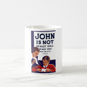 John ist nicht wirklich stumpf -- WPA Tasse