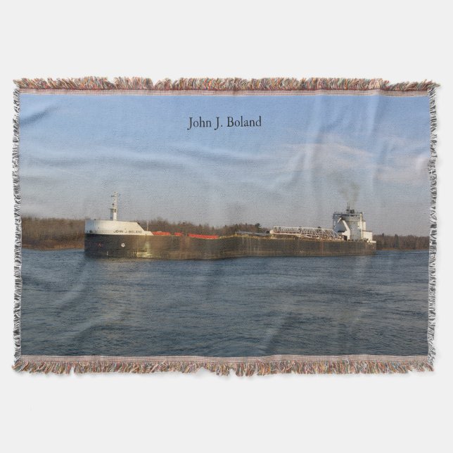 John J. Boland wirft Decke (Vorderseite)