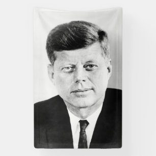 John Jack Kennedy, das Weiße Haus des Präsidenten  Banner
