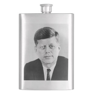 John Jack Kennedy, das Weiße Haus des Präsidenten Flachmann