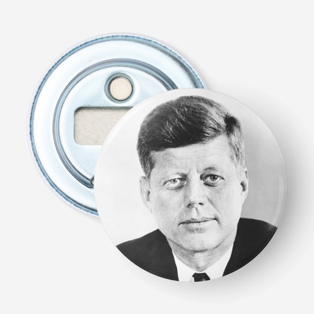 John Jack Kennedy, das Weiße Haus des Präsidenten  Flaschenöffner (Vorderseite)