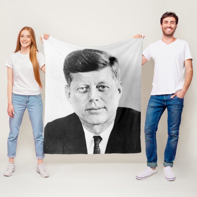 John Jack Kennedy, das Weiße Haus des Präsidenten  Fleecedecke (Beispiel)
