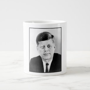 John Jack Kennedy, das Weiße Haus des Präsidenten  Jumbo-Tasse