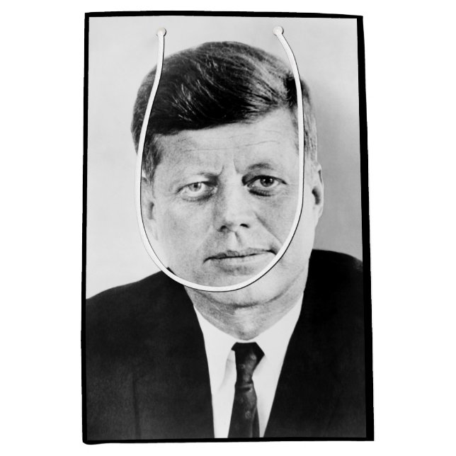 John Jack Kennedy, das Weiße Haus des Präsidenten  Mittlere Geschenktüte (Vorderseite)