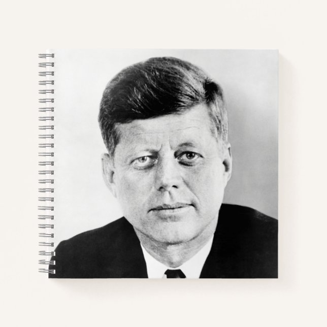 John Jack Kennedy, das Weiße Haus des Präsidenten  Notizbuch (Vorderseite)