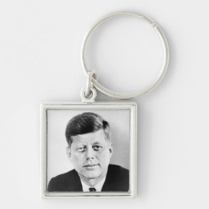 John Jack Kennedy, das Weiße Haus des Präsidenten  Schlüsselanhänger