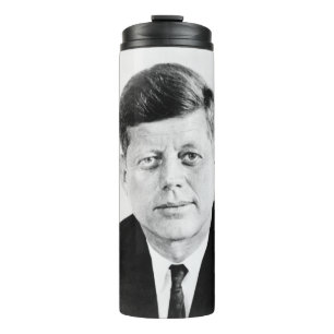 John Jack Kennedy, das Weiße Haus des Präsidenten  Thermosbecher