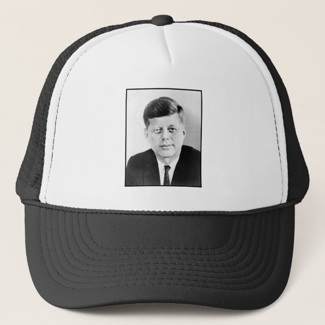 John Jack Kennedy, das Weiße Haus des Präsidenten  Truckerkappe (Vorderseite)