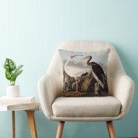 John James Audubon Weißer Ibis Vogel Druck Klassik
