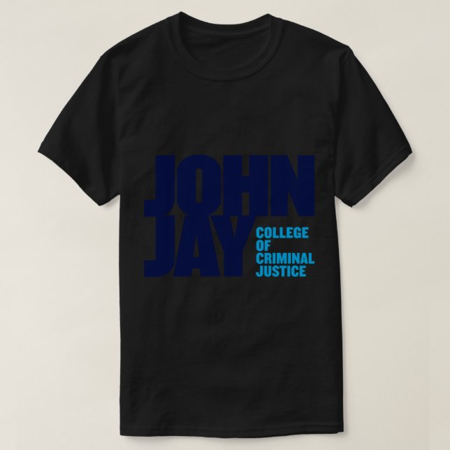 John Jay Criminal Justice T-Shirt (Design vorne)