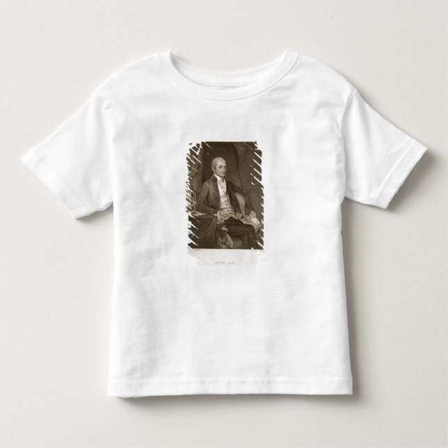 John-Jay, graviert durch Asher Brown Durand Kleinkind T-shirt (Vorderseite)