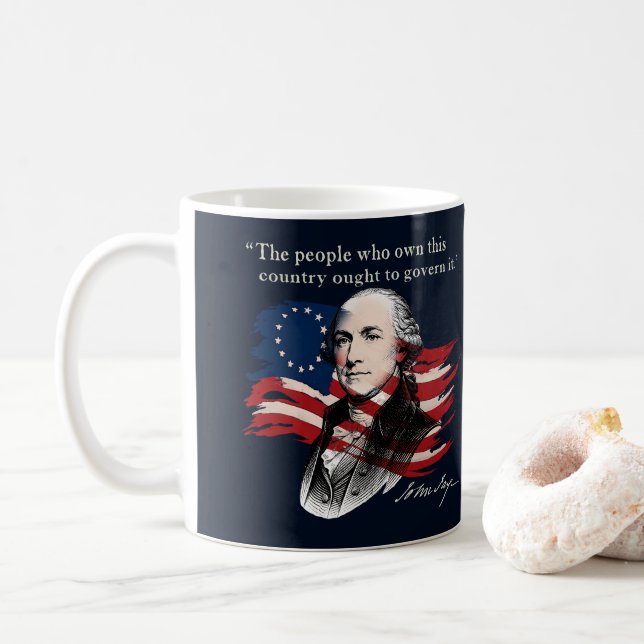 John Jay Kaffeetasse (Mit Donut)