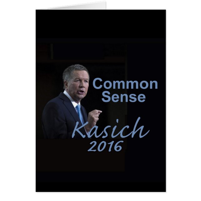 John KASICH 2016 Card (Vorne)