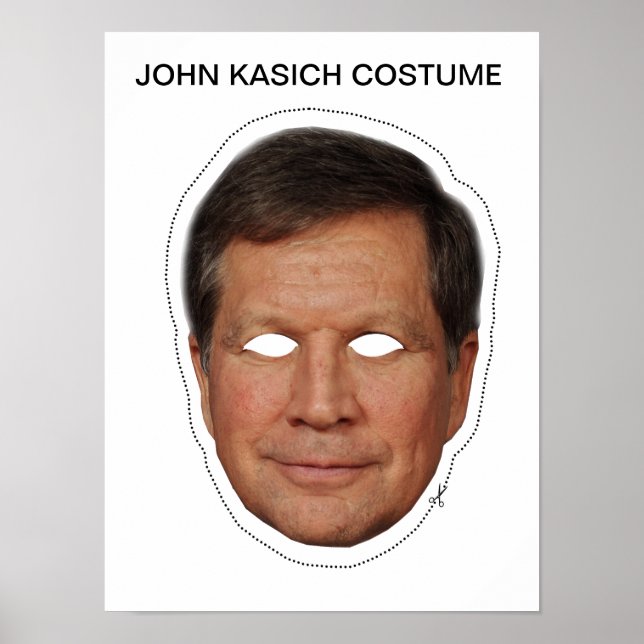 John Kasich Costume Poster (Vorne)