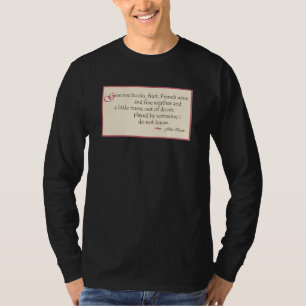 John Keats-Buchzitat T-Shirt