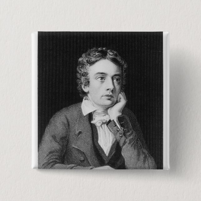 John Keats Button (Vorderseite)