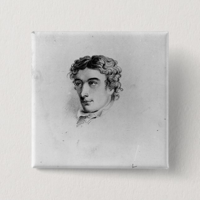 John Keats Button (Vorderseite)