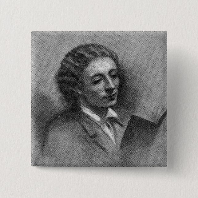 John Keats Button (Vorderseite)