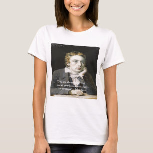 John Keats Liebe Zitate "Fresh Kisses" Geschenke & T-Shirt