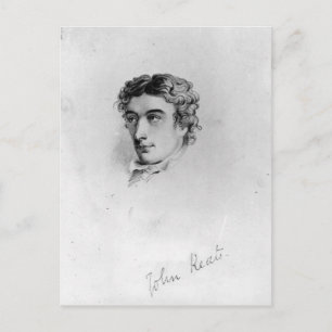 John Keats Postkarte