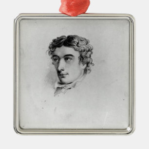 John Keats Silbernes Ornament