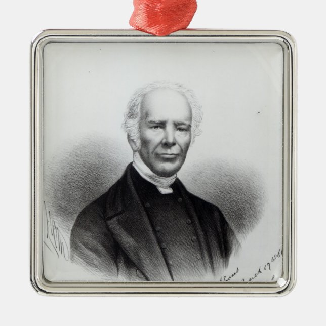 John Keble, 1866 Silbernes Ornament (Vorne)