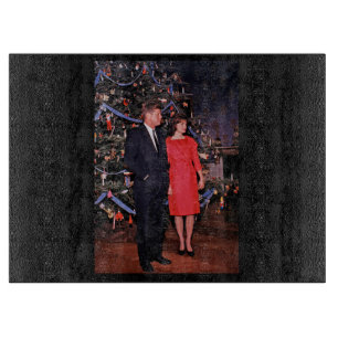 John Kennedy & Jacqueline, Präsident der Weihnacht Schneidebrett