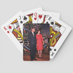 John Kennedy & Jacqueline, Präsident der Weihnacht Spielkarten