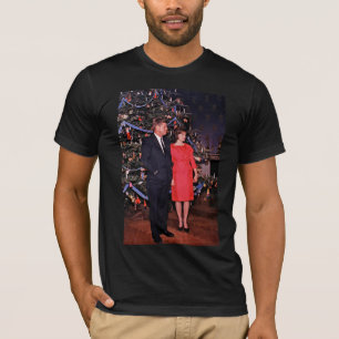 John Kennedy & Jacqueline, Präsident der Weihnacht T-Shirt