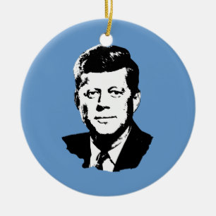 John Kennedy Keramikornament
