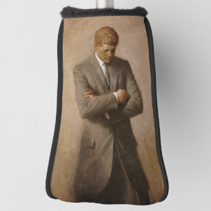 John Kennedy Portrait des Präsidenten der USA Golf Headcover