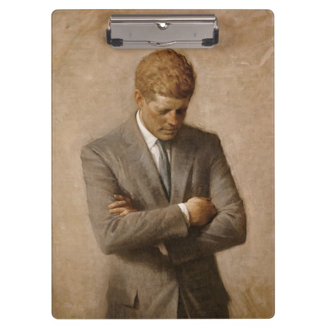 John Kennedy Portrait des Präsidenten der USA Klemmbrett (Vorderseite)