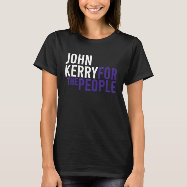 John Kerry For The People 2024 Liberal Democrat US T-Shirt (Vorderseite)