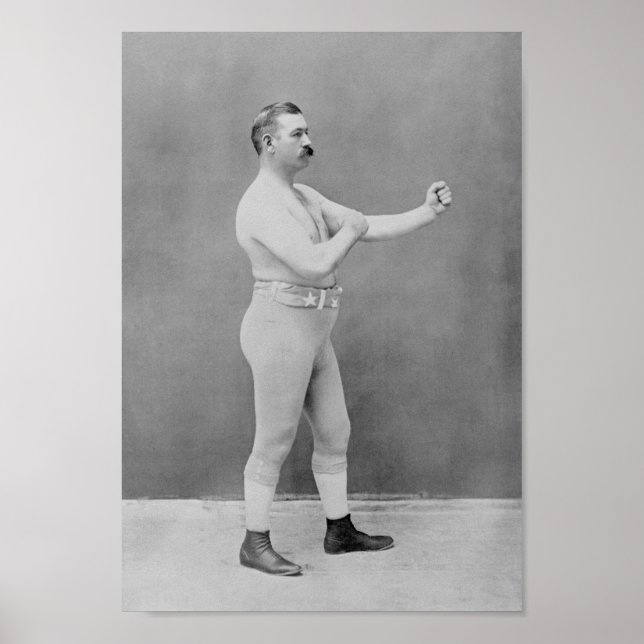 John L. Sullivan - Heavyweight Boxing Champion Poster (Vorne)