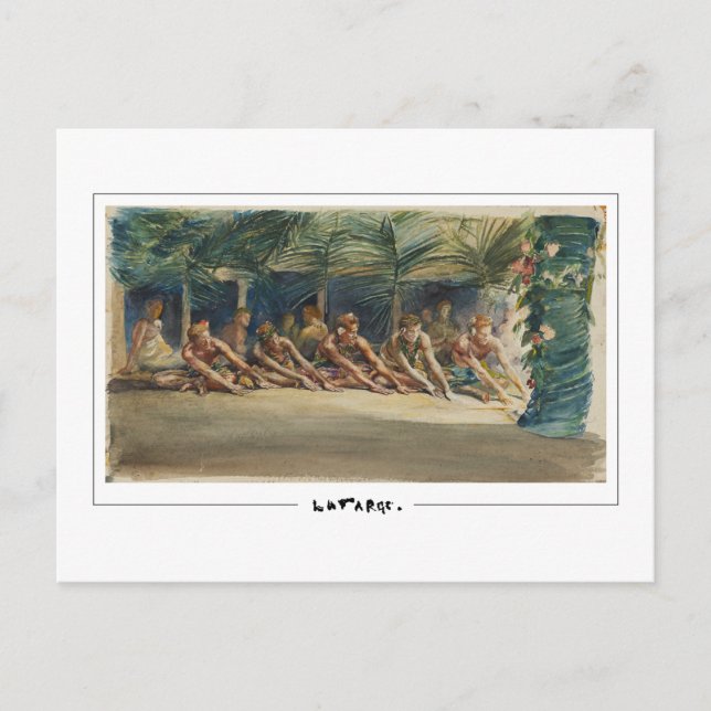 John La Farge #56 - Fine Art Postcard Postkarte (Vorderseite)