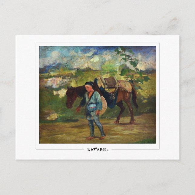 John La Farge #62 - Fine Art Postcard Postkarte (Vorderseite)