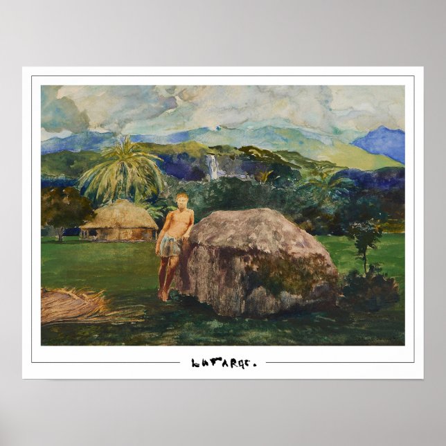 John La Farge Zedign Art Poster #138 (Vorne)