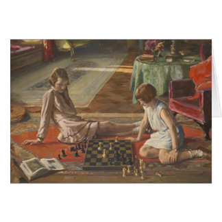 John Lavery: Die Schach-Spieler