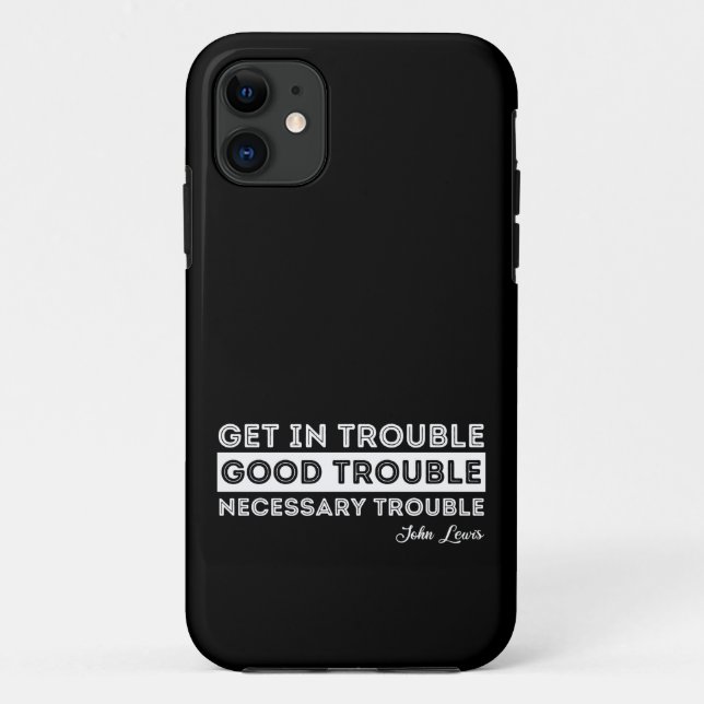 John Lewis - gutes Zitat Case-Mate iPhone Hülle (Rückseite)