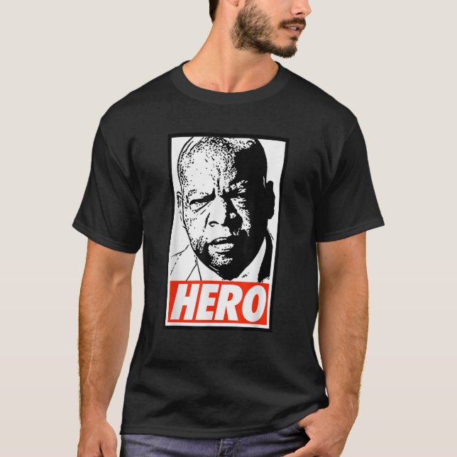 John Lewis HERO T Shirt (Vorderseite)