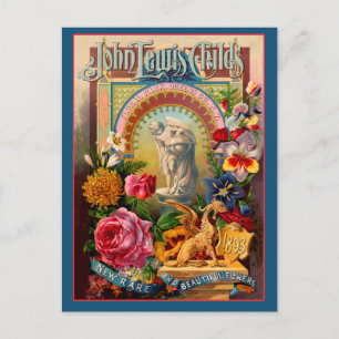 John Lewis Kinder Seltene Blume Saatpackung Postkarte