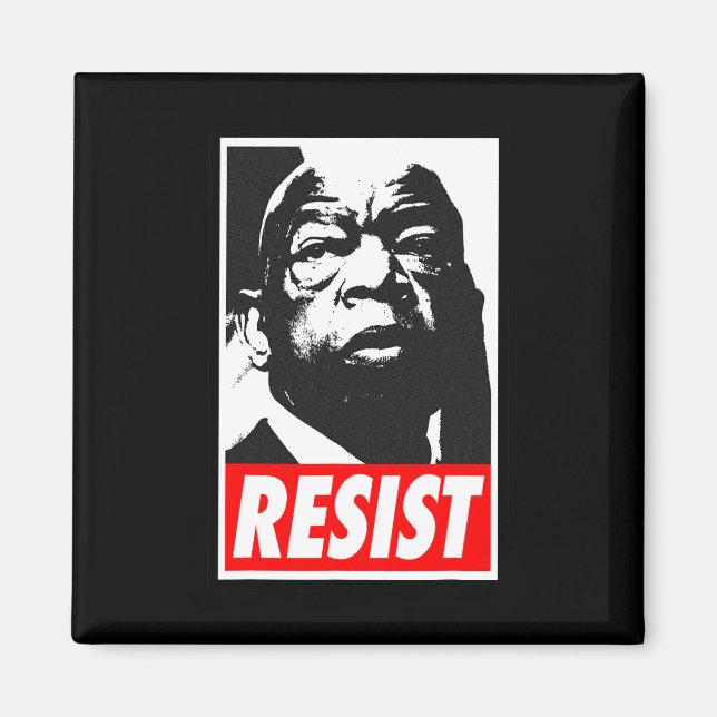 John Lewis - Resist - 2020 Magnet (Vorne)
