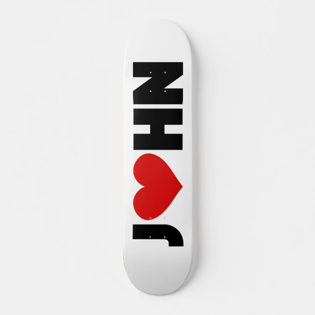 John Liebe Skateboard (Vorne)