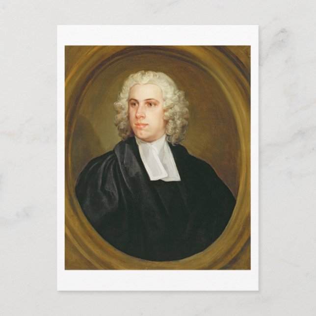 John Lloyd, Curate of St. Mildred's, Broad Street, Postkarte (Vorderseite)