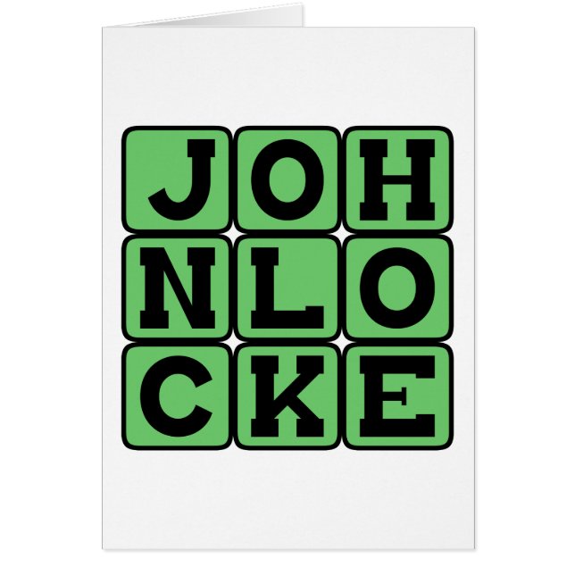John Locke, Englischer Philosoph (Vorne)